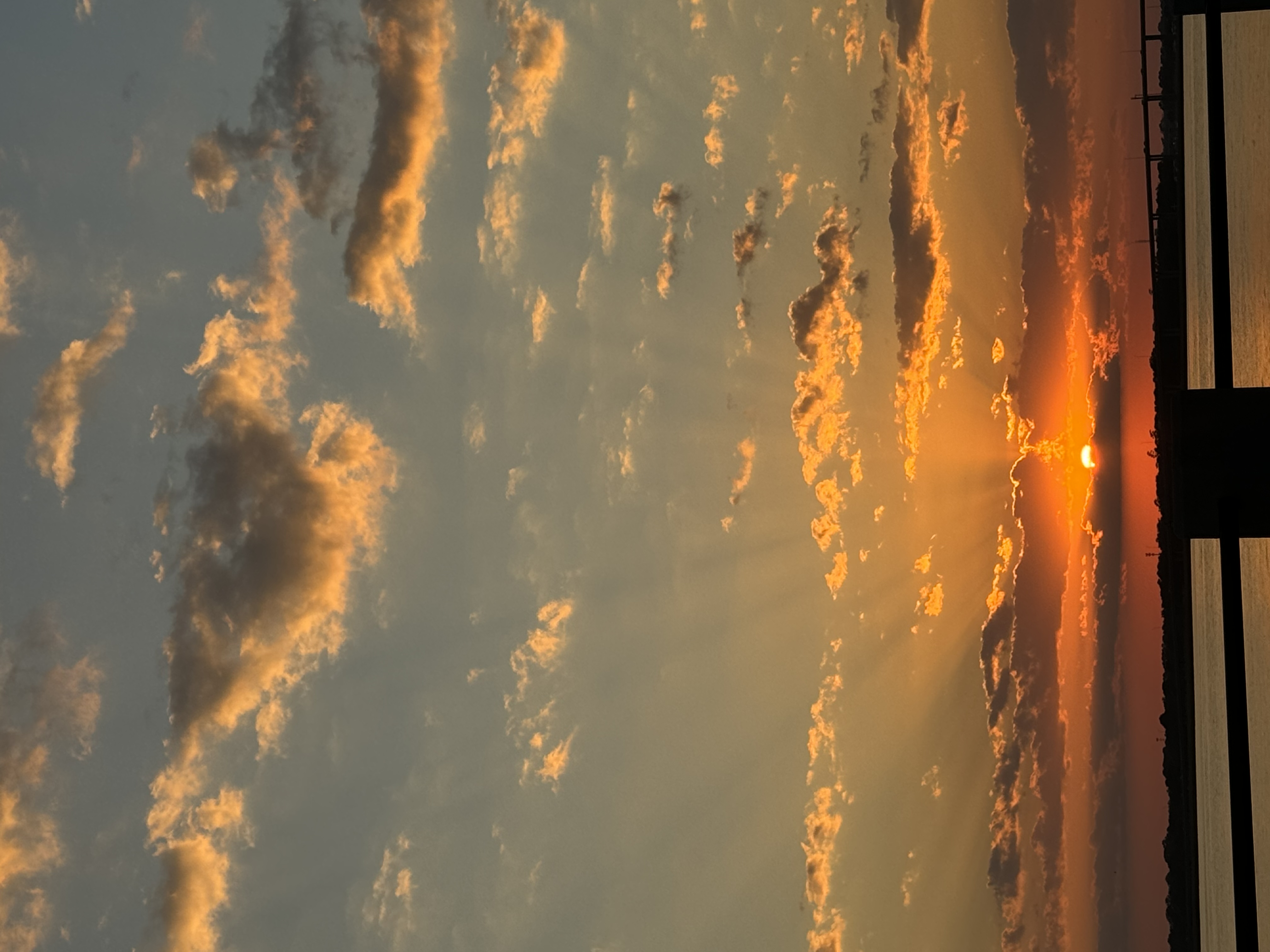 Sunset over Charleston Harbor